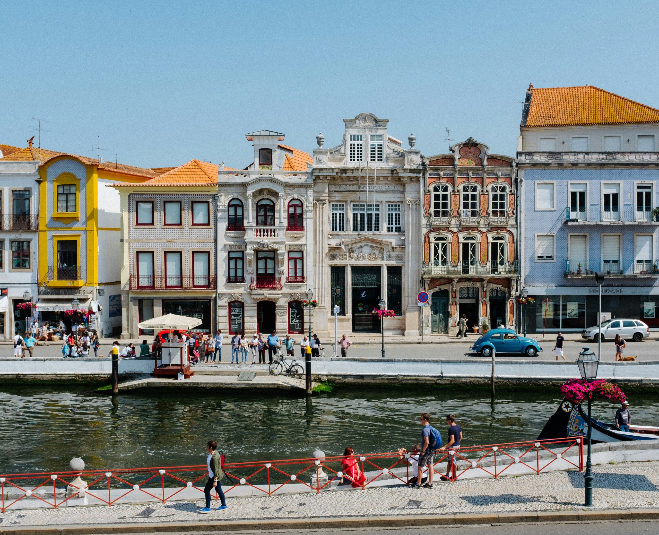 Casas perto da Ria de Aveiro